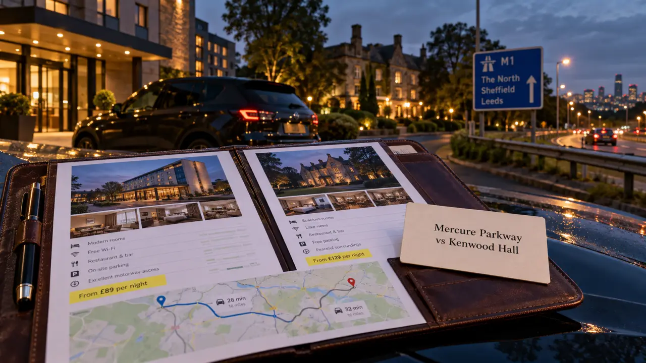 Mercure hotel Sheffield: motorway convenience vs parkland spa break